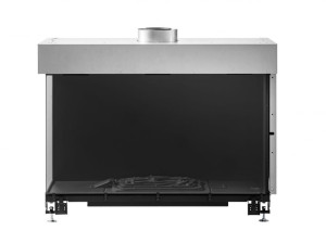 Газовый угловой камин