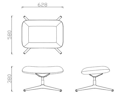 Подножка для ног Grado Design Bana ARCH-00095810 - Вид №7