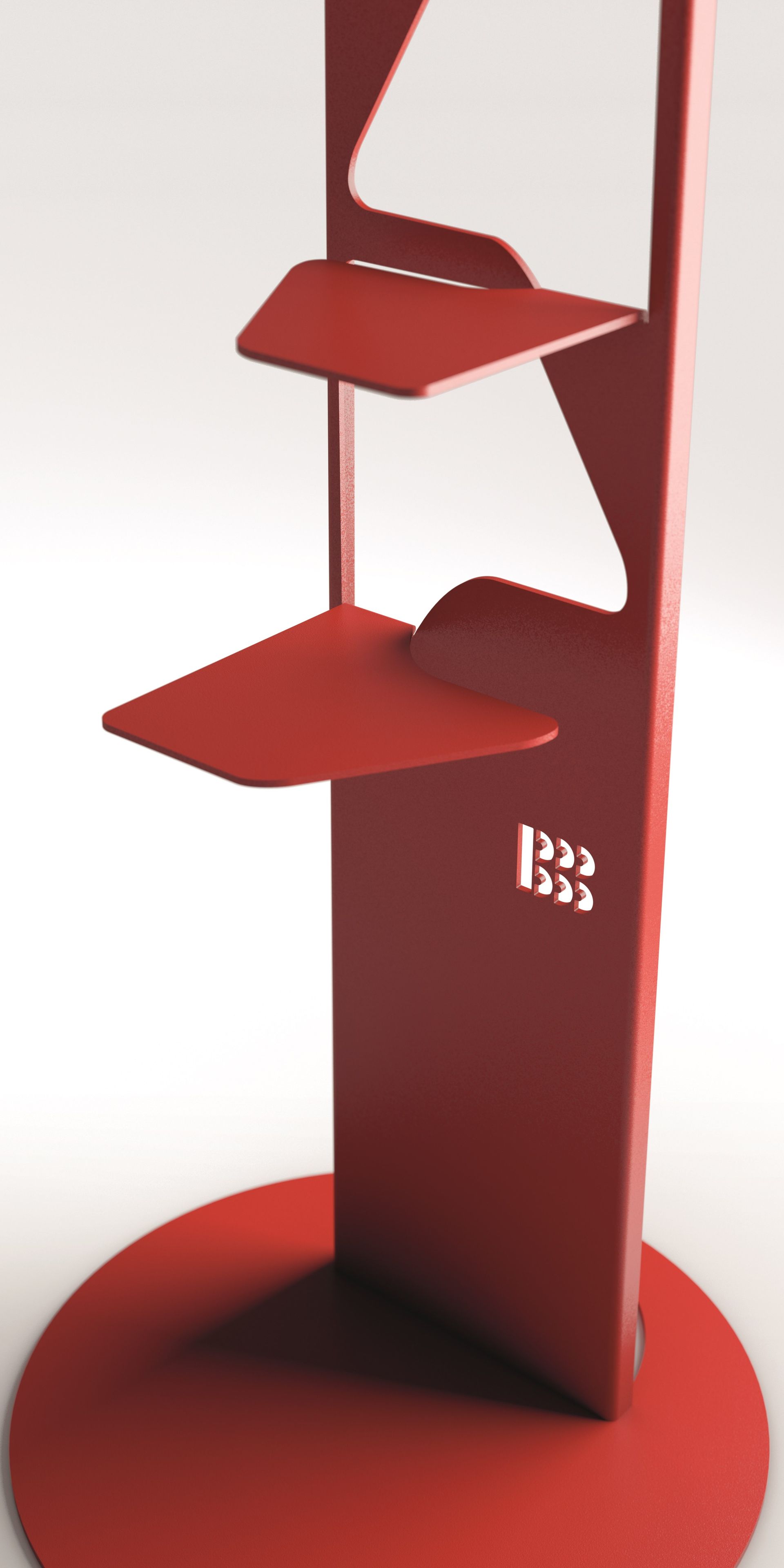 Стальной самонесущий книжный шкаф BBB NEANDERTHAL ARCH-00032822 - Вид №3