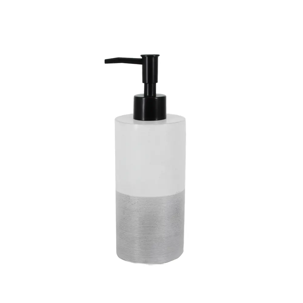 Дозатор для жидкого мыла LEMER Kobern - элегантный серый аксессуар для ванной 89385019 STLM-1424526