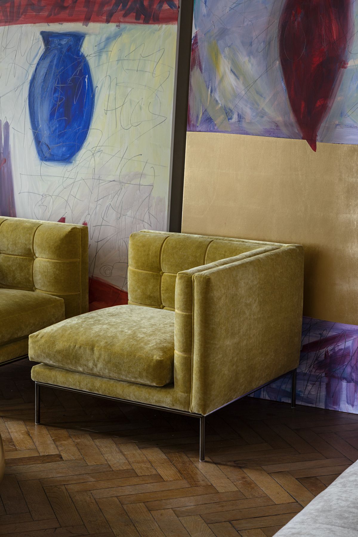 Тканевое кресло ERBA ITALIA LIPS ARCH-00066599 - Вид №4