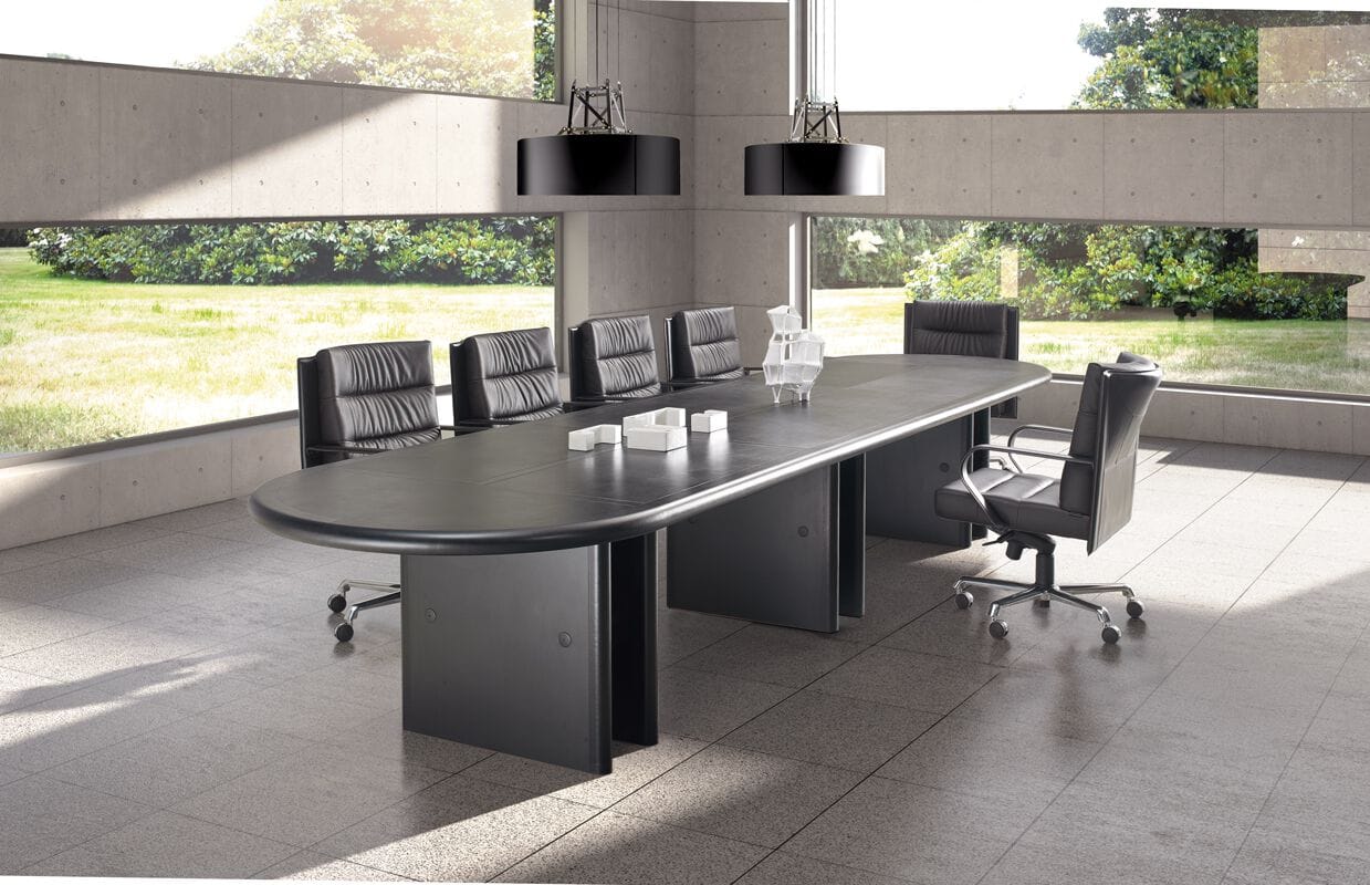 Кожаное вращающееся офисное кресло с подлокотниками i 4 Mariani GINZA ARCH-00110384 - Вид №5