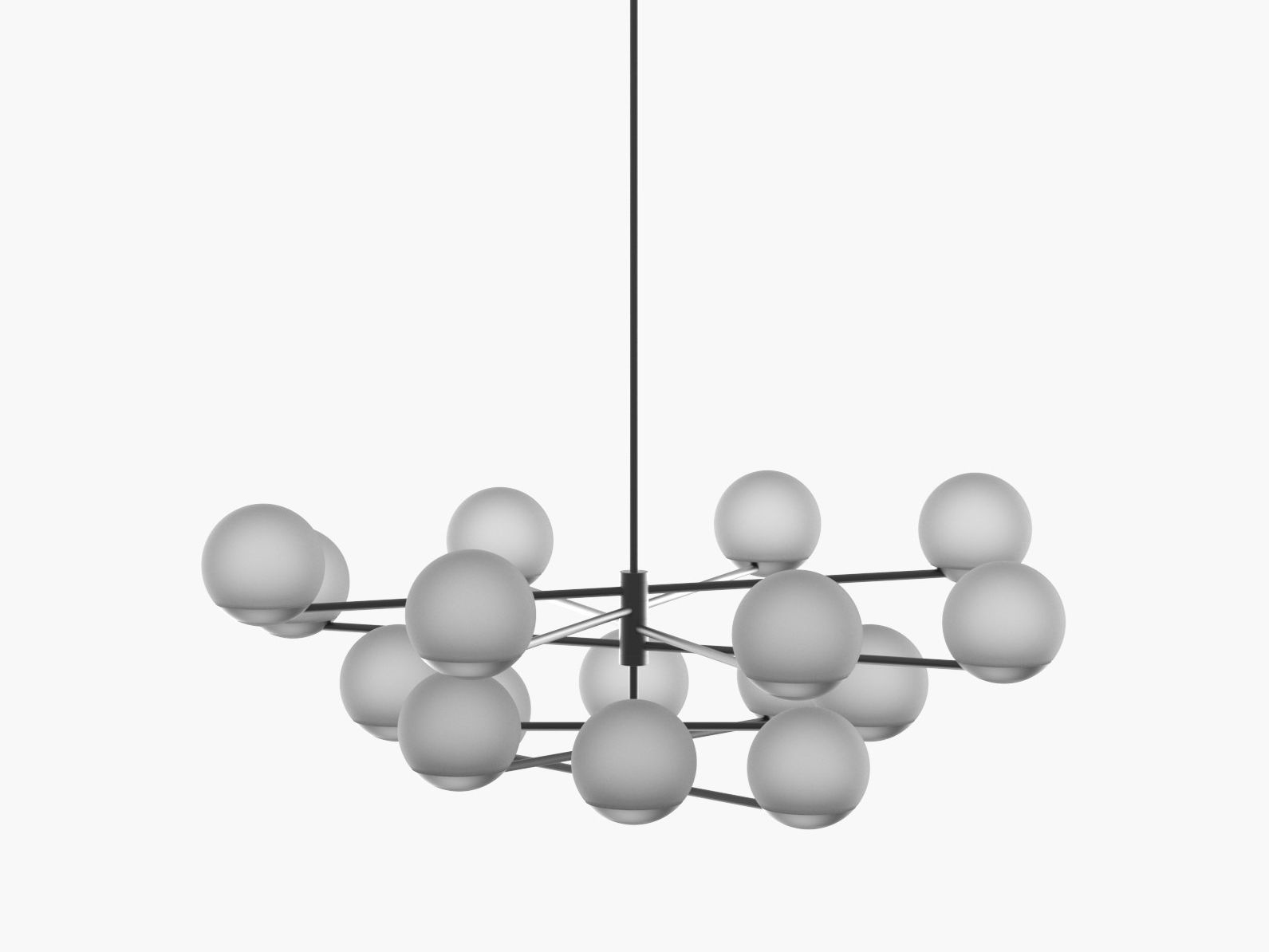 Светодиодный потолочный светильник ручной работы Cameron Design House Мяч и обруч ARCH-00041990 - Вид №7