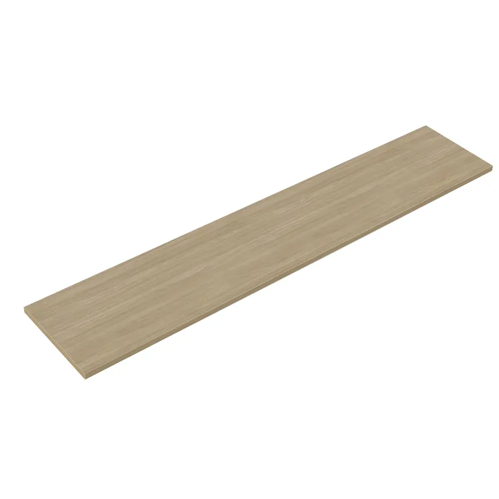 Столешница KONSENSA Ирбит 60x300x3.8 см ДСП цвет коричневый ДСП Прямой угол STLM-2170793 - Вид №2