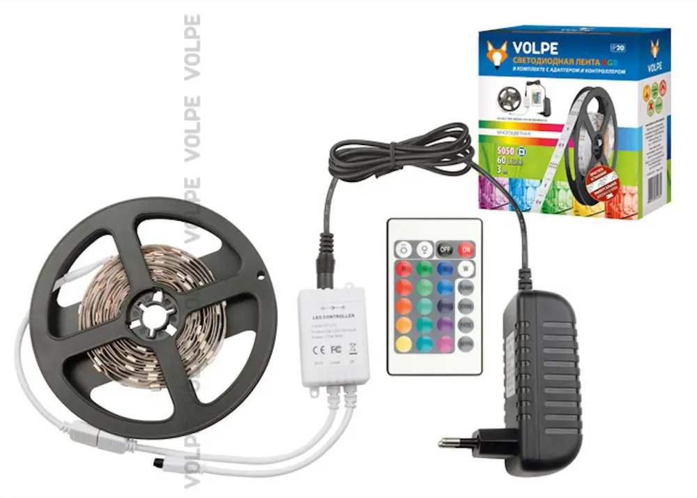 98299763 Светодиодная лента Volpe 10774 36 Вт 3 м STLM-0620752