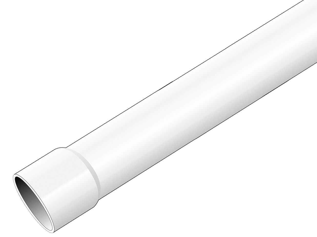 Круглая водосточная труба First Corporation First Plast ARCH-00107227 - Вид №1