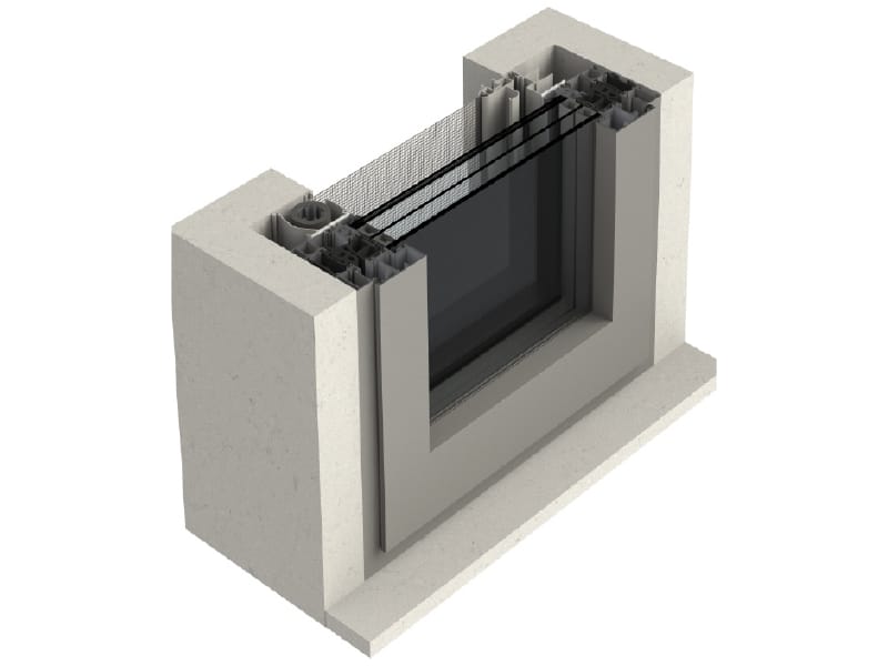Боковая встраиваемая москитная сетка Mv Line москитные сетки-встраиваемые сбоку ARCH-00032478