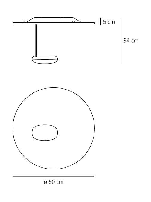 Литой алюминиевый настенный светильник Artemide Droplet ARCH-00049409 - Вид №3
