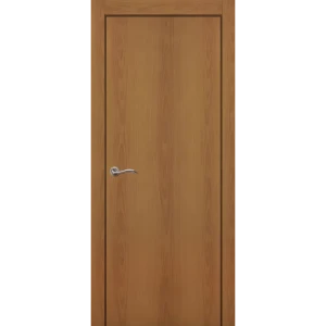 Комплект двери глухая 70x200 см финиш бумага цвет орех с добором 100 мм