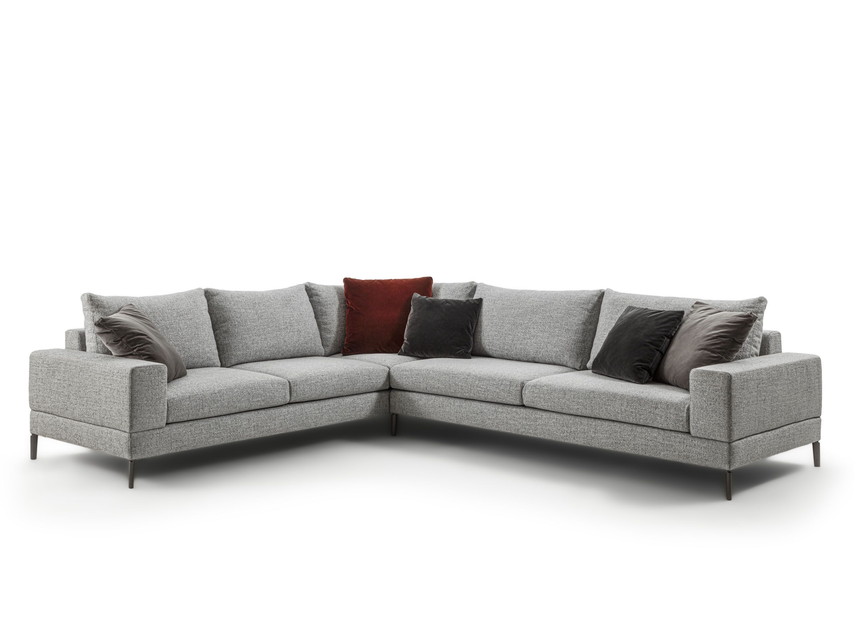 Съемный угловой диван из ткани GRUPPO FOX день Фокса ARCH-00011424