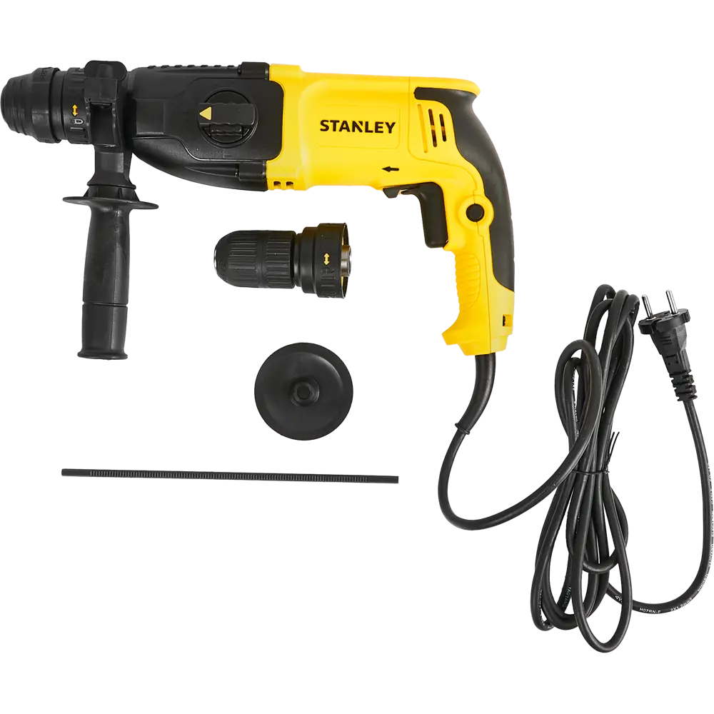 Перфоратор сетевой SDS-plus Stanley SHR264K-RU, 800 Вт, 3.4 Дж STLM-2197243 - Вид №4