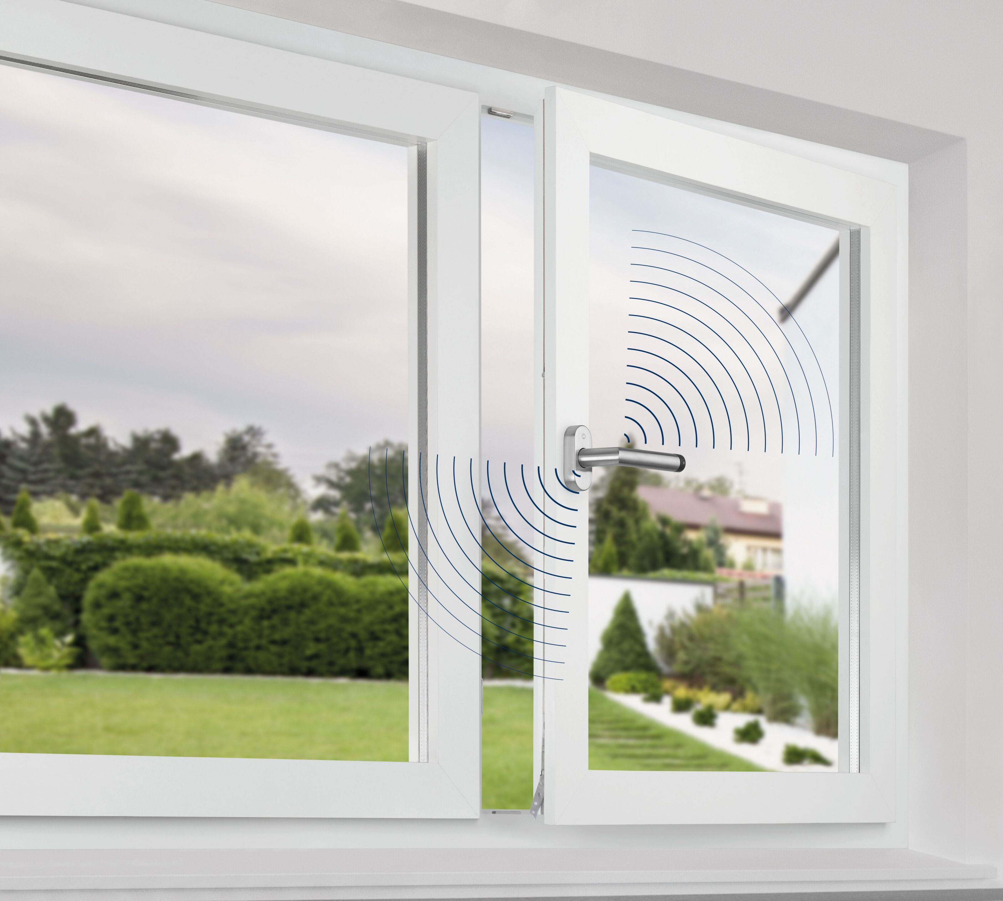 Оконная ручка со встроенной системой умного дома HOPPE eManiglia ARCH-00072363 - Вид №1