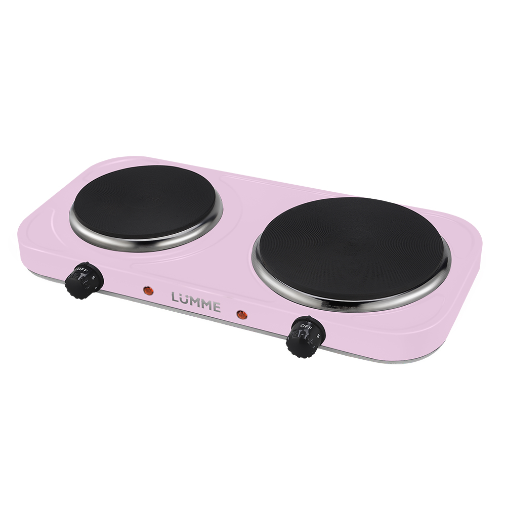 9058360 Плита компактная электрическая LUMME LU-3623 розовый STDN-0062027