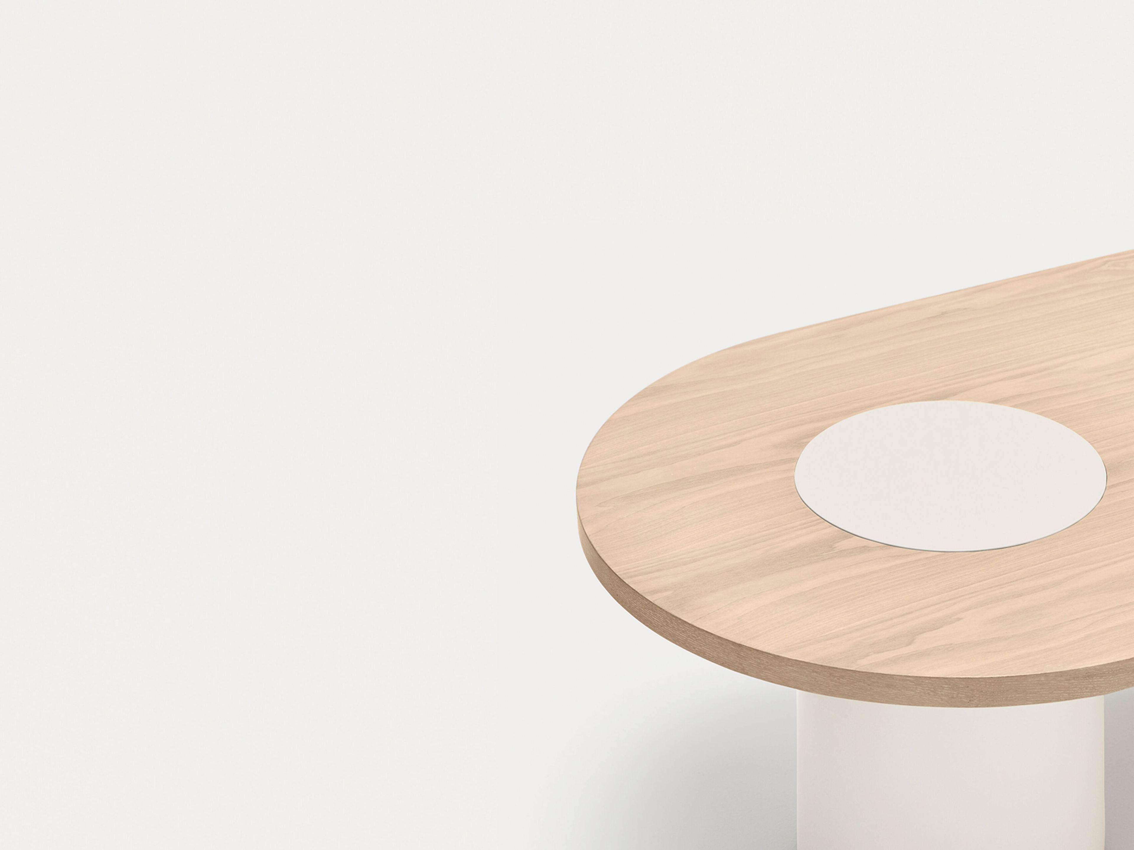 Деревянный овальный журнальный столик TEULAT Nori ARCH-00050416 - Вид №2