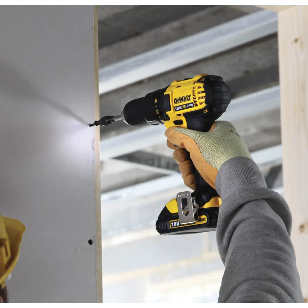 Дрель-шуруповерт аккумуляторная DeWalt DCD780C2, 18 В Li-ion 2х1.5 Ач STLM-2024376 - Вид №4