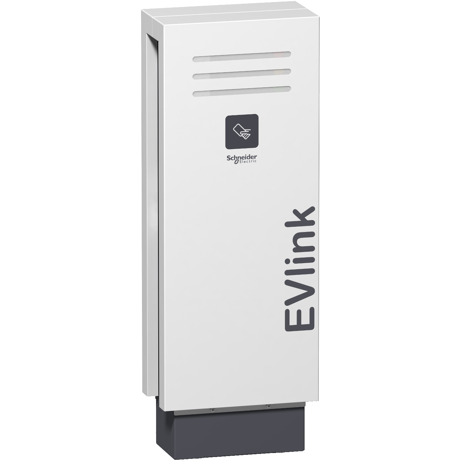 EVF2S22P02R Зарядная станция для электромобилей PKG STD напольная 22KW 1XT2 + RFID Schneider Electric EVlink 