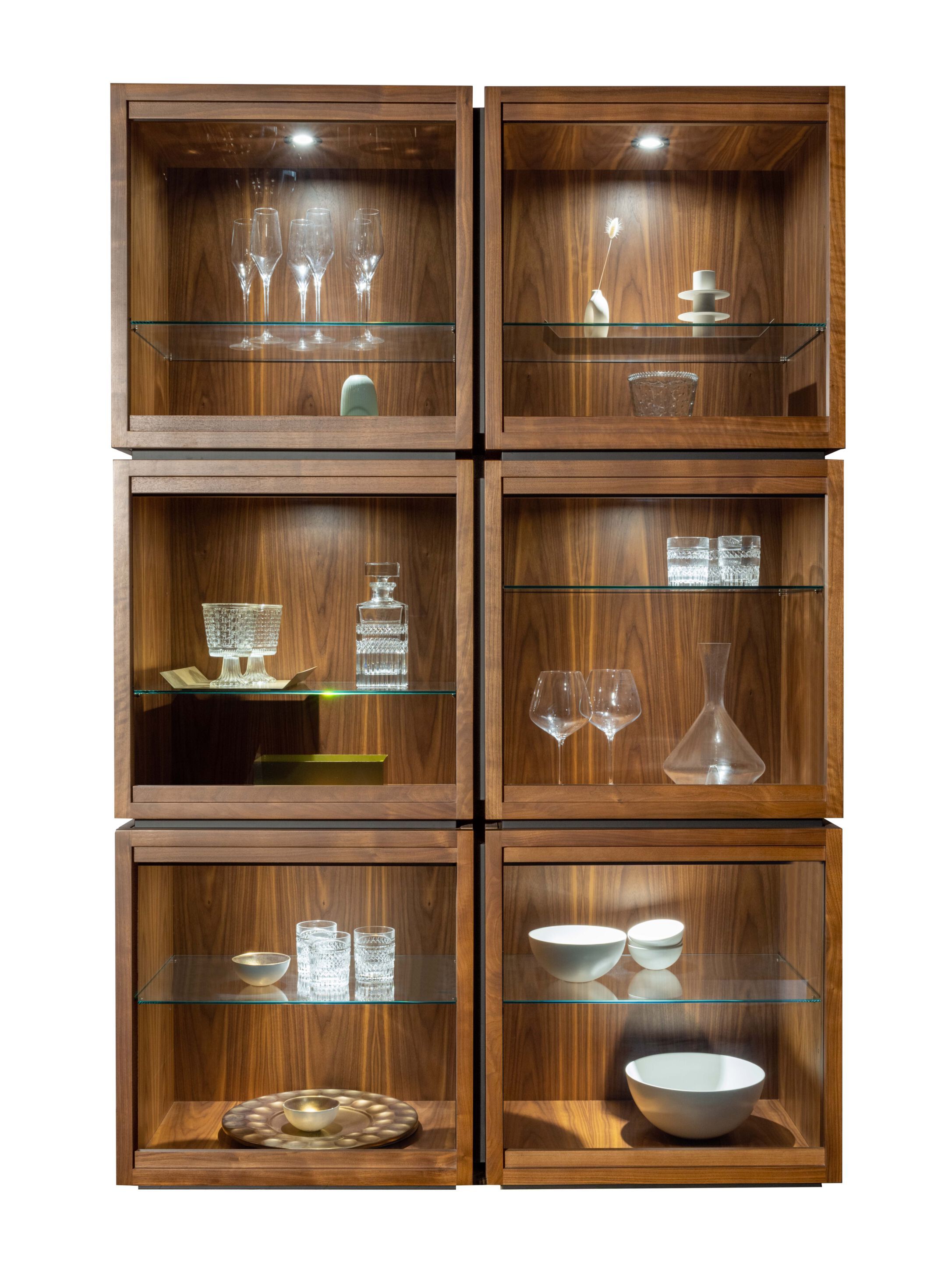 Деревянная секционная витрина Pacini & Cappellini MESH ARCH-00014068 - Вид №4