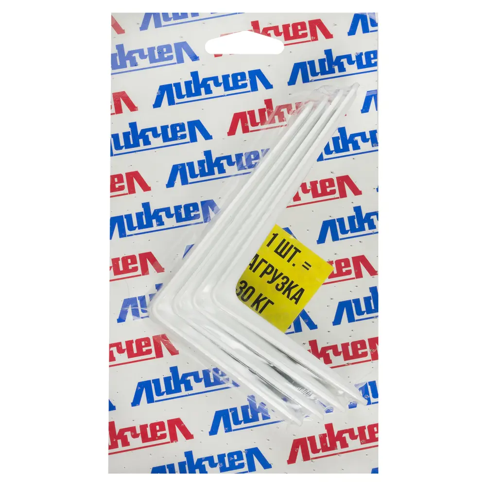 Уголок мебельный усиленный 115х80х40 мм цвет белый 4 шт Santreyd STLM-2104587 - Вид №1