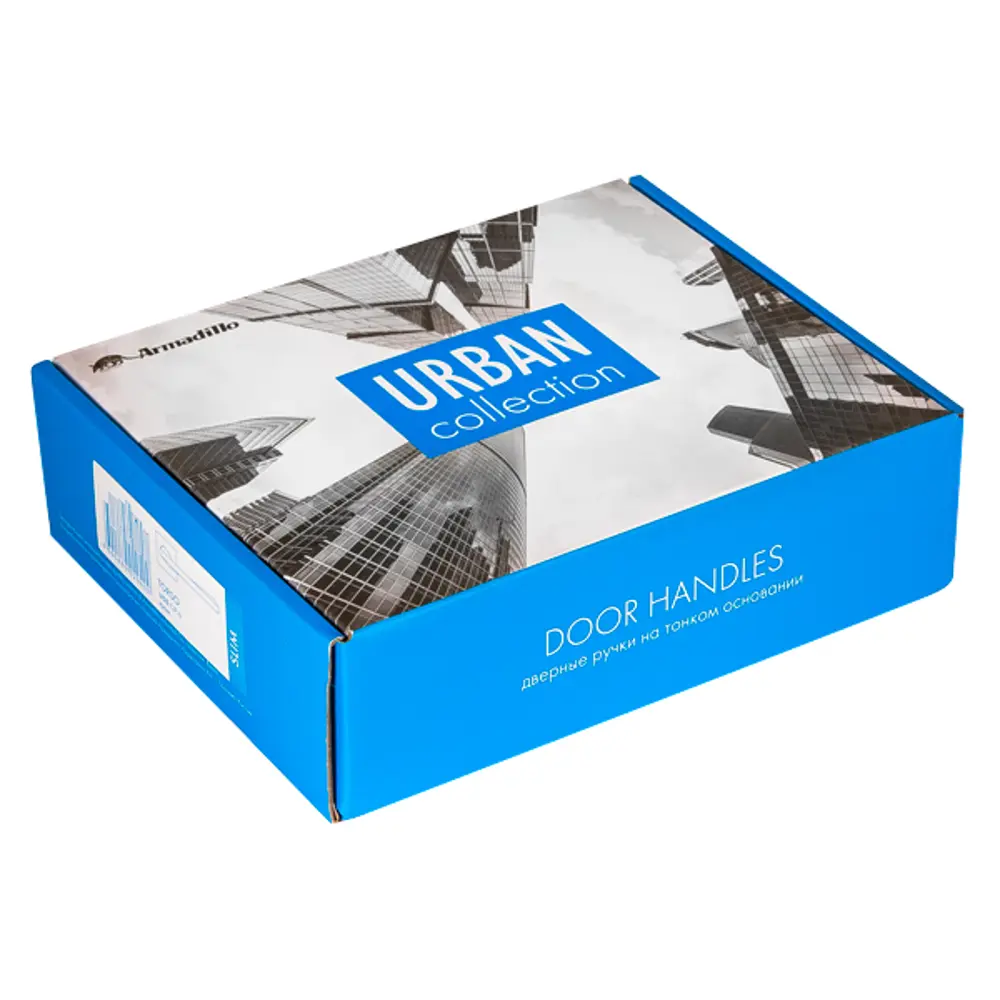 Дверные ручки Armadillo K.USS52.Mirage BPVD-77, без запирания, цвет вороненый никель STLM-2186199 - Вид №1