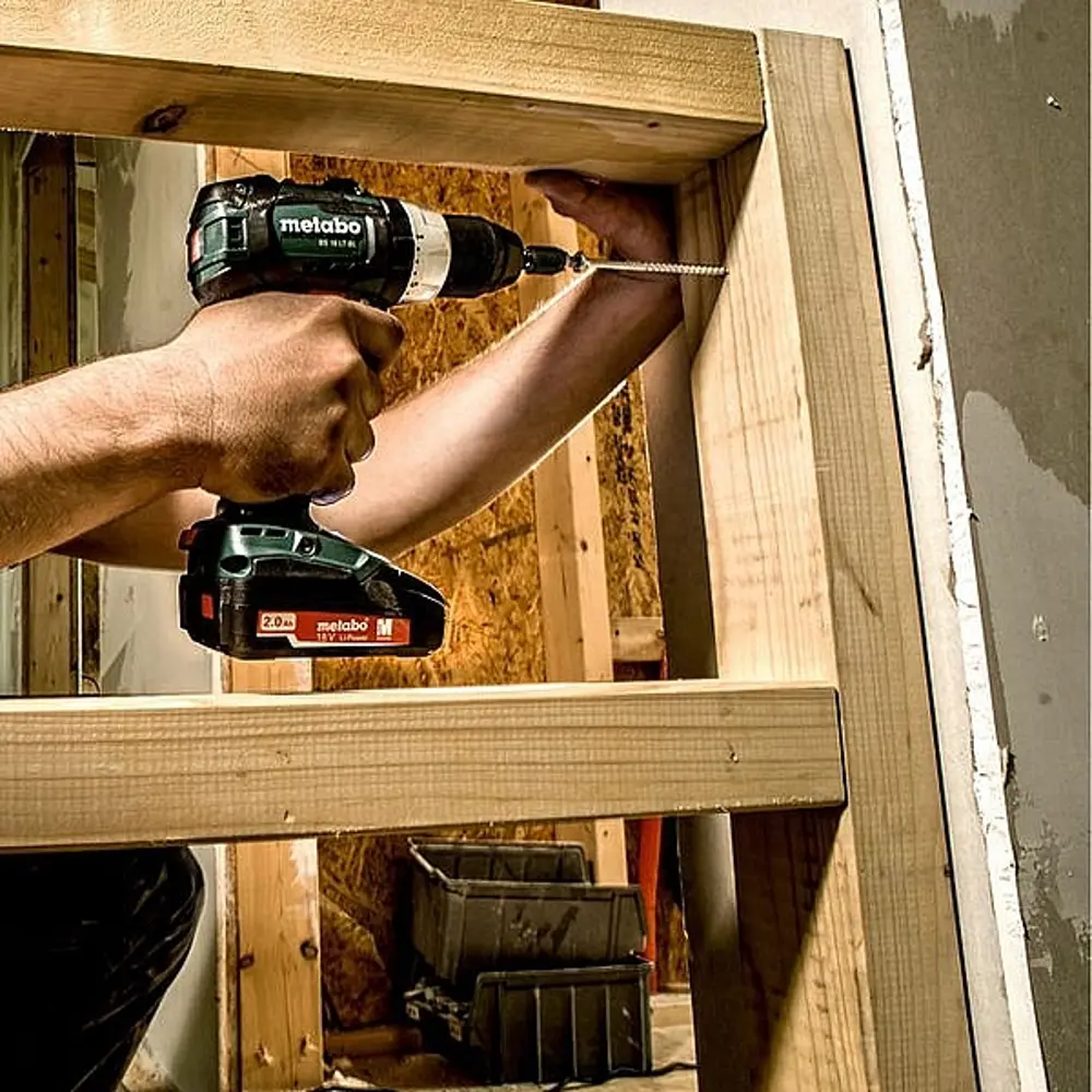 Шуруповерт Metabo SB 18 LTX BL I, Li-ion 18 В, 2 Ач STLM-2146401 - Вид №6