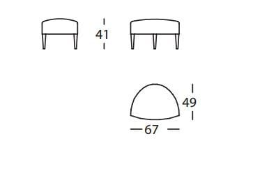 Тканевая подставка для ног SANCAL Silencio ARCH-00117876 - Вид №4