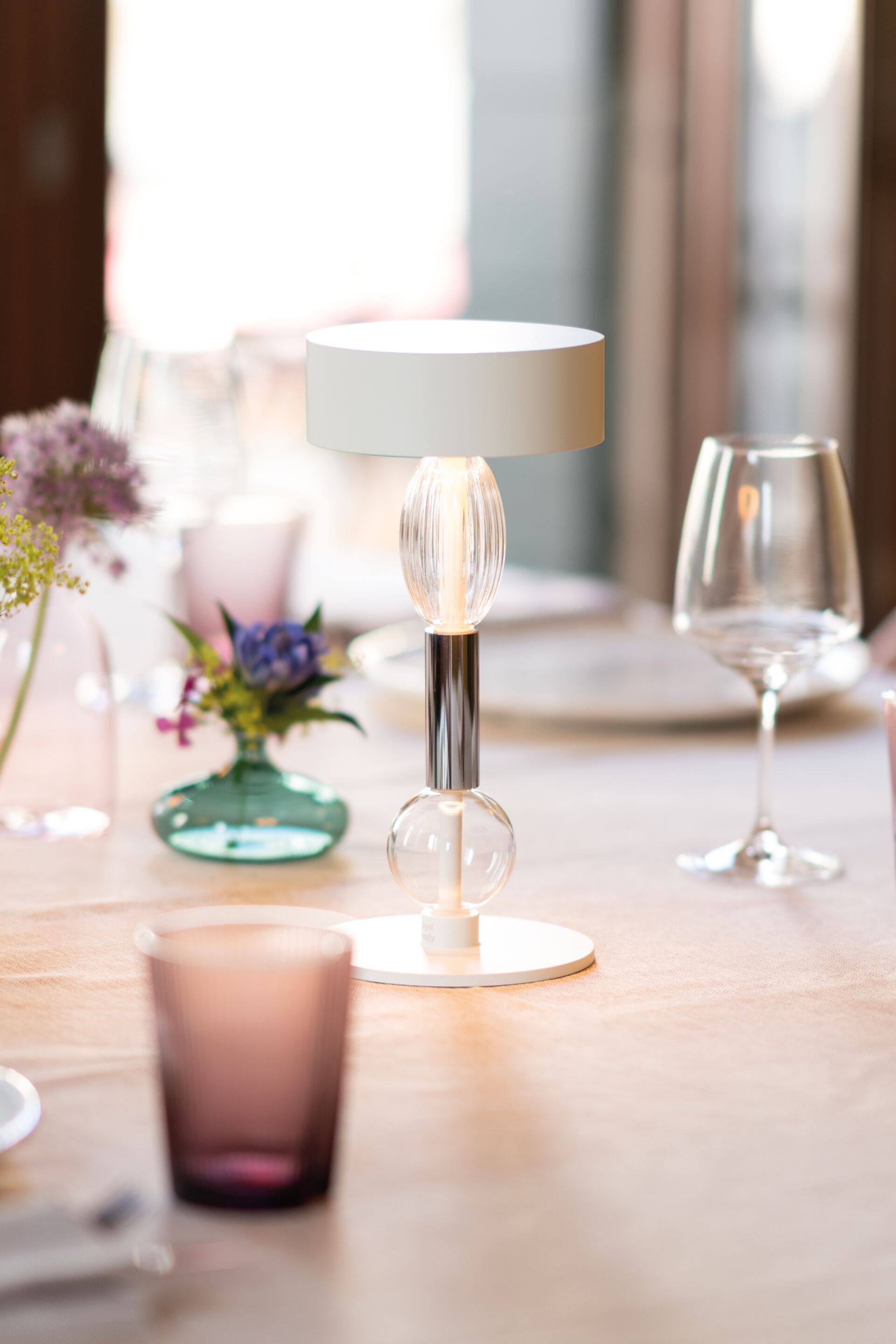 Алюминиевая аккумуляторная батарея настольная лампа Zafferano ROYAL FAMILY WI-FI ARCH-00037954 - Вид №9