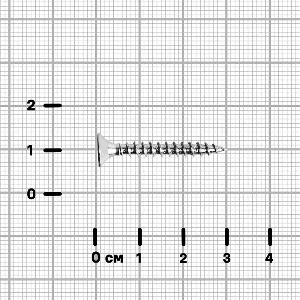 Саморезы универсальные DILWIS оцинкованные 4x30 мм для дерева и мебели 89384733 STLM-1576527 - Вид №2