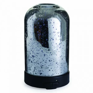 Ультразвуковой аромадиффузор 100мл "Меркурий" Diffuser Mercury Glass CANDLE WARMERS  268207 Черный