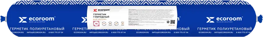 91007677 Герметик Ecoroom E-Puгер-3690/бел цвет белый 0.6 л STLM-0853163