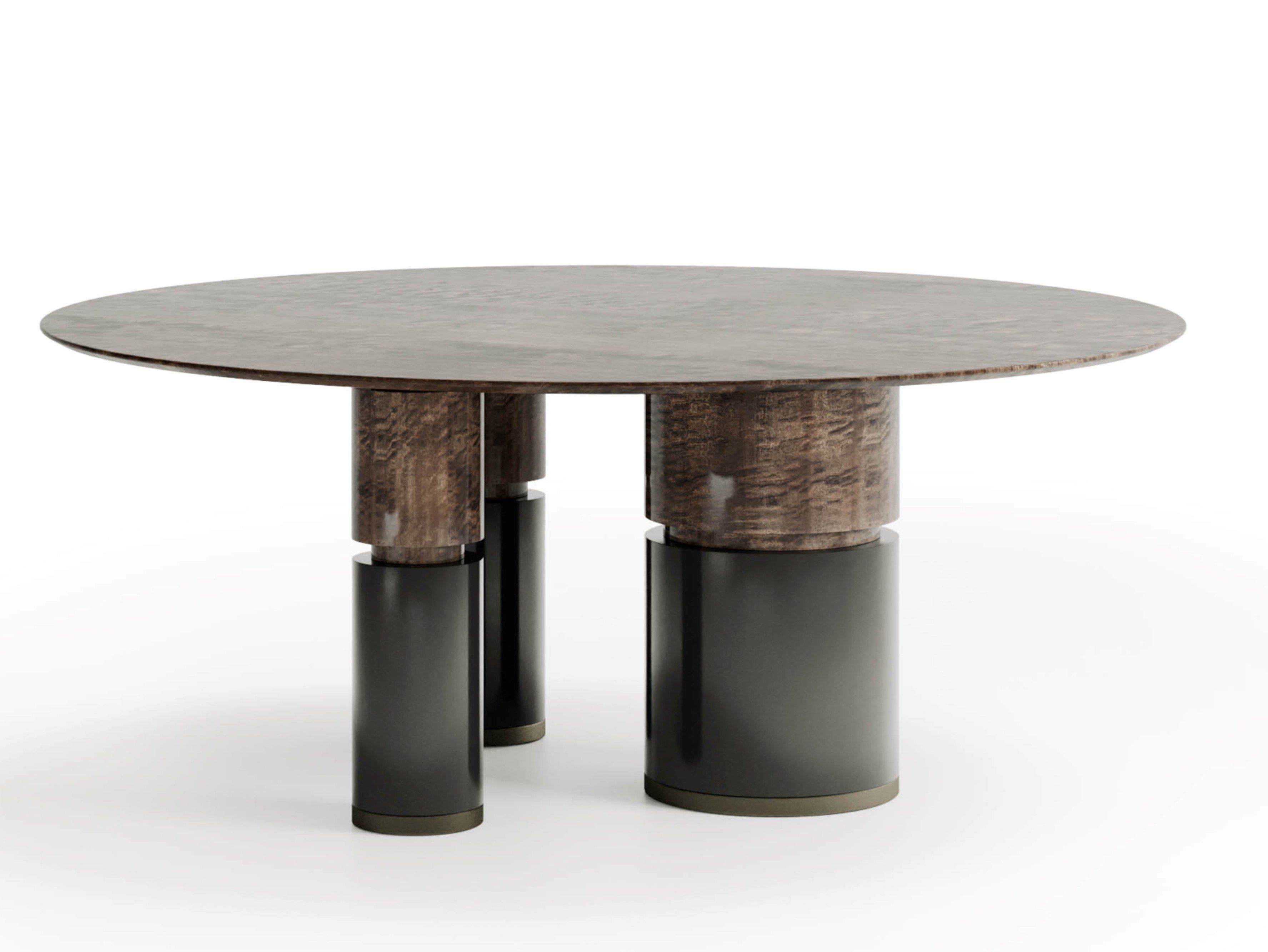 Круглый деревянный обеденный стол Capital Collection LOÏC ARCH-00151625 - Вид №2