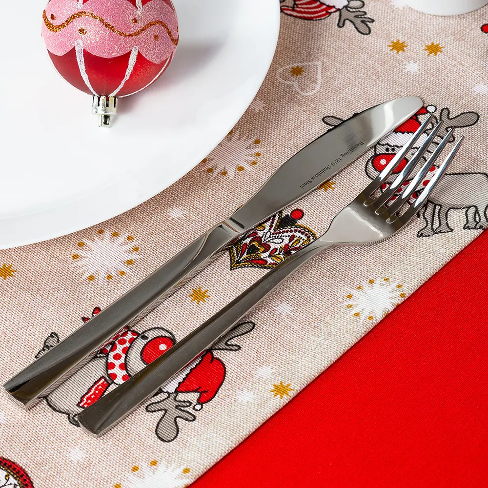 Дорожка «Оленёнок Санты» 40х140 см, цвет бежевый Altali Олененок Санты STLM-2022162 - Вид №4