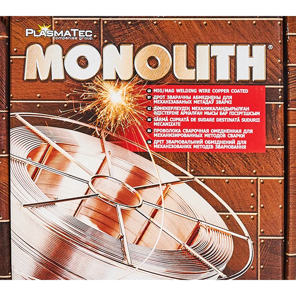 Проволока сварочная омедненная ER70S-6 Mobolith 1 мм 1 кг Monolith STLM-2021460 - Вид №2