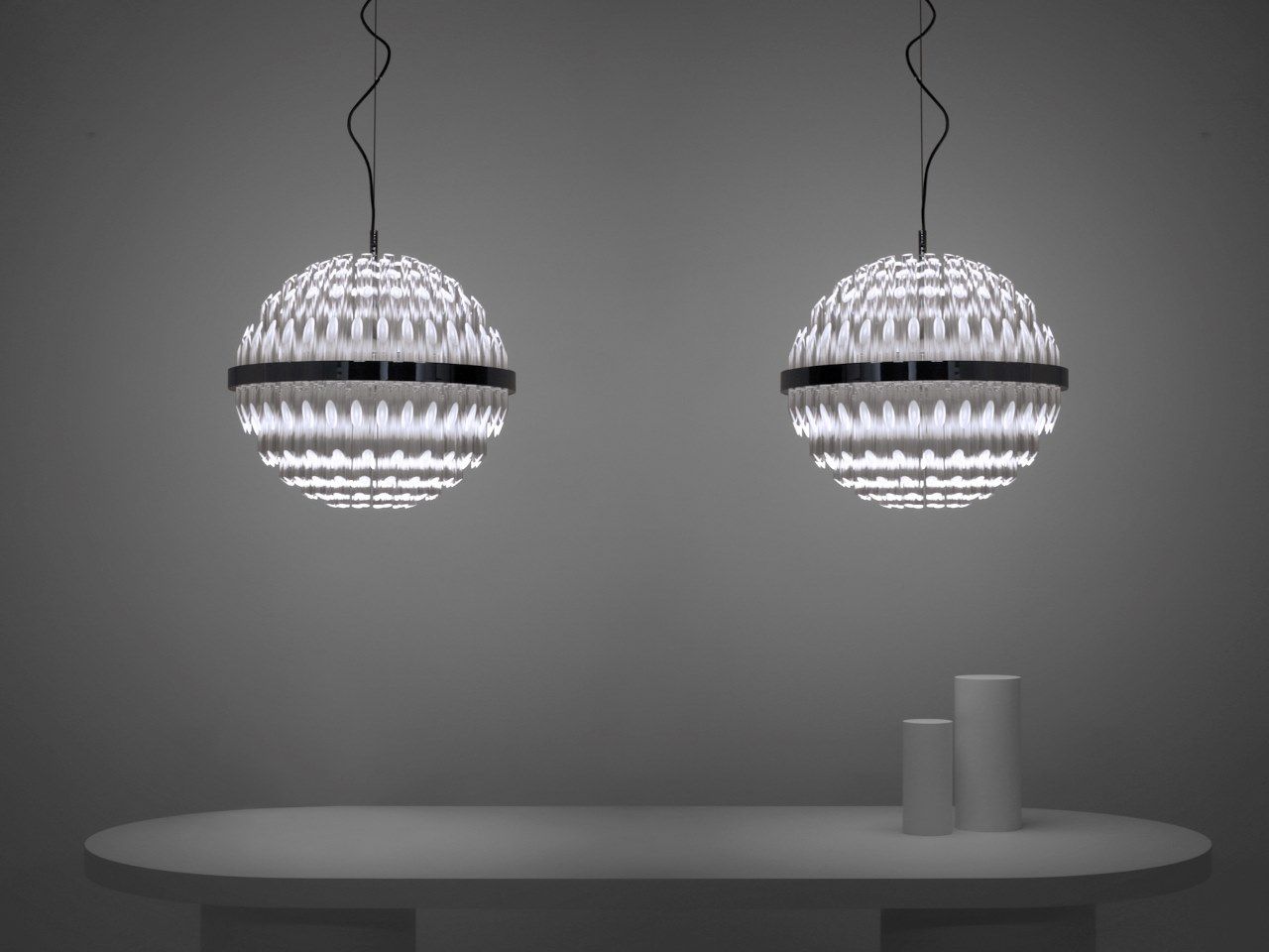 Стальной светодиодный подвесной светильник OBLURE ARCH-00152134 - Вид №4