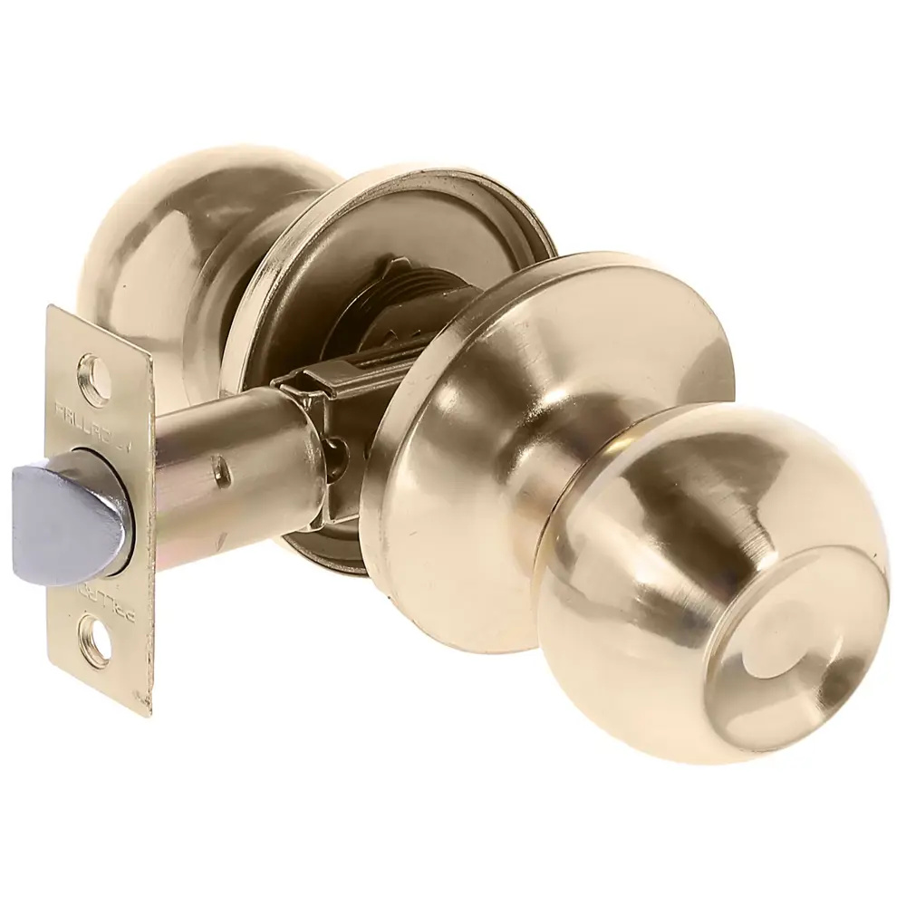 Ручка-защёлка 607 SB PS, без запирания, цвет золото PALLADIUM STLM-2179476