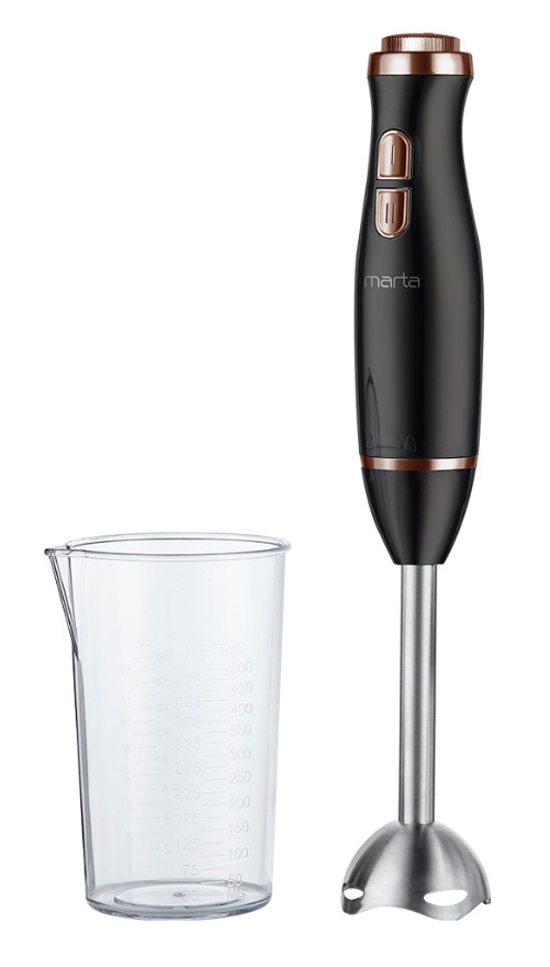 9071440 Блендер погружной MARTA MT-KP1597A черный STDN-0009857
