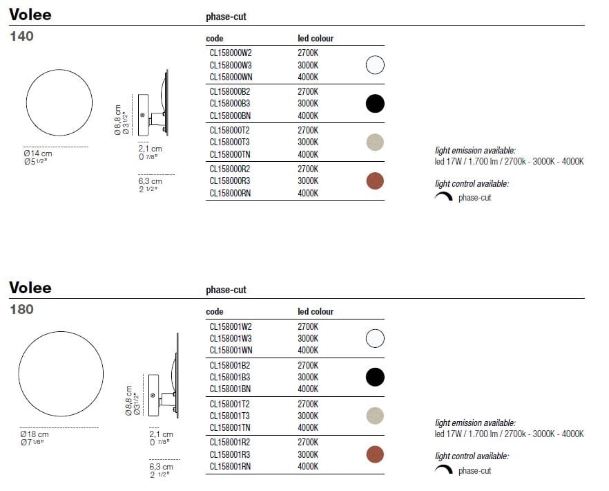 Поворотный настенный светильник Cini&Nils Volée ARCH-00112978 - Вид №3