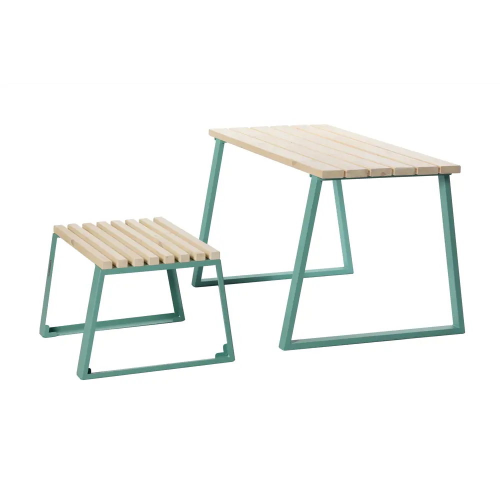 Стол садовый Summer 2 80x70x120 см сталь/дерево PUNTO DESIGN STLM-2127984 - Вид №1