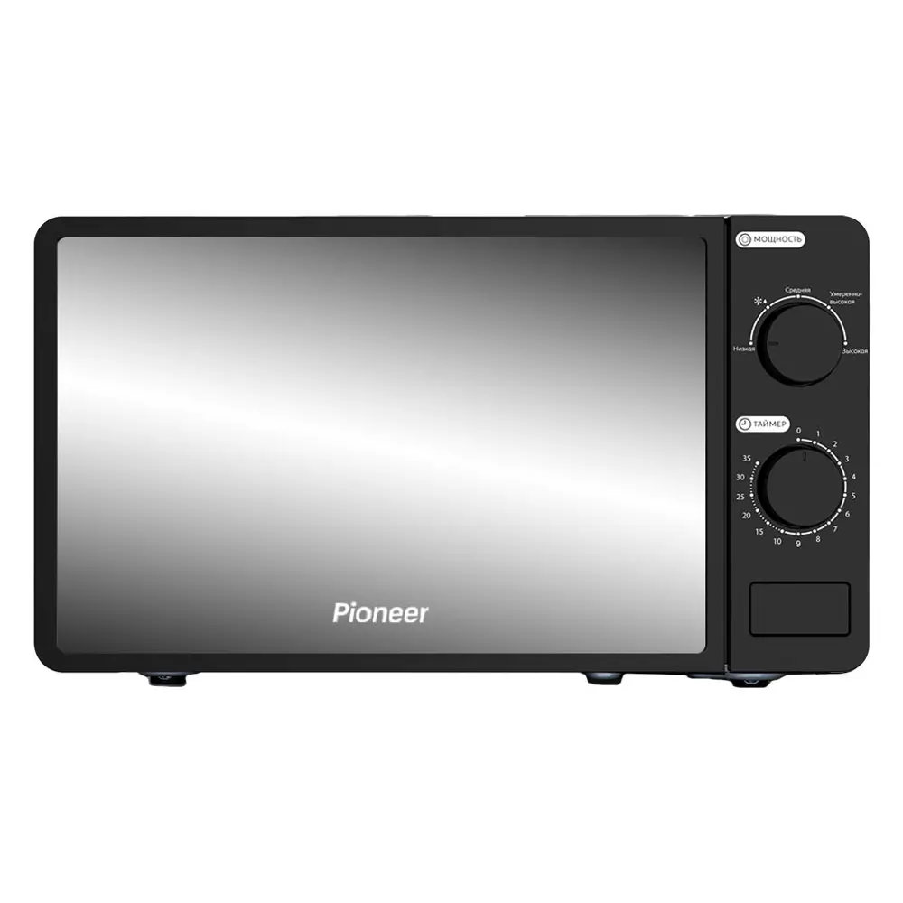 Отдельностоящая микроволновая печь Pioneer Mw200m 20 л 35.8x48x29 см цвет черный