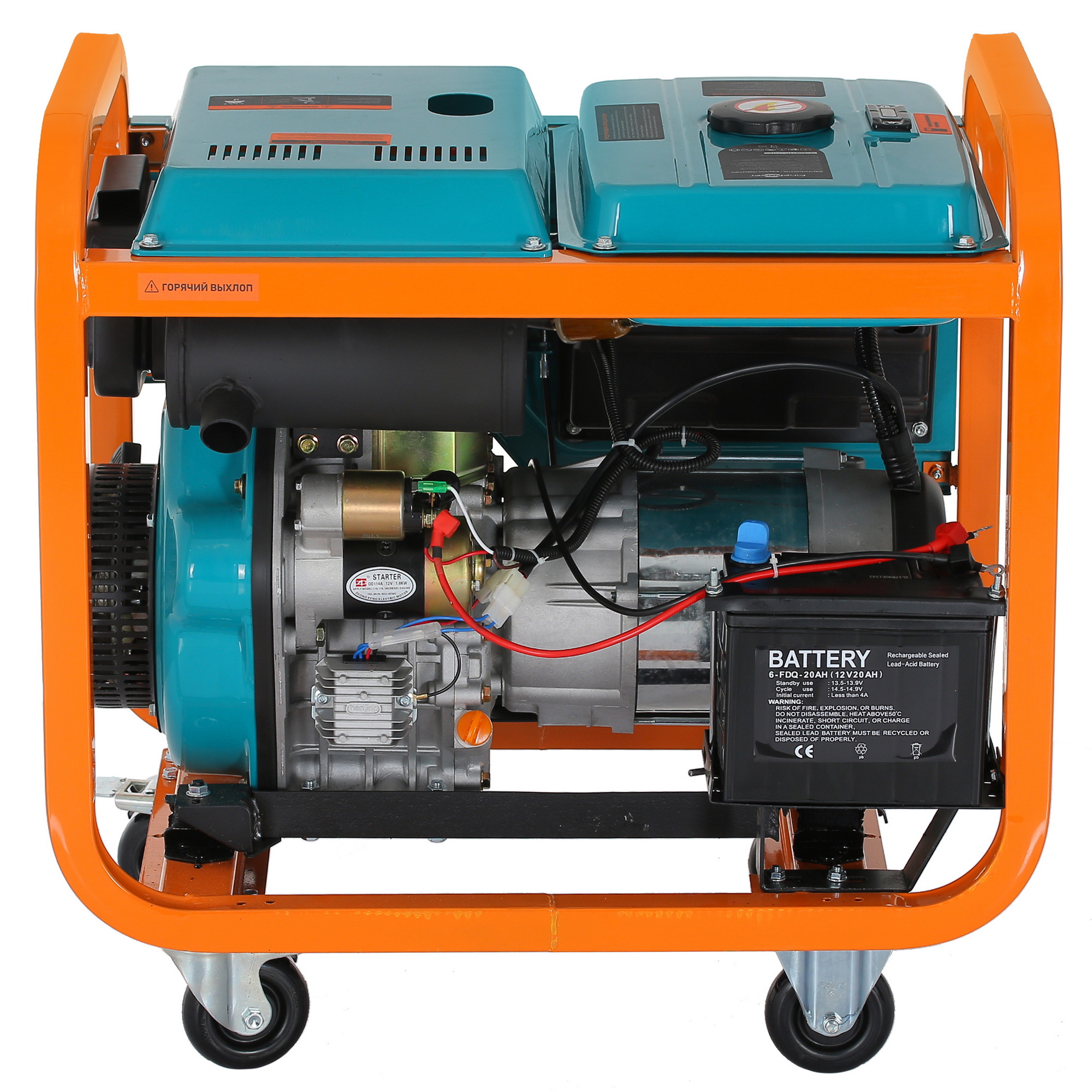 Электрогенератор  дизельный  FinePower FDG-4500 5076261 STDN-0109415 - Вид №4