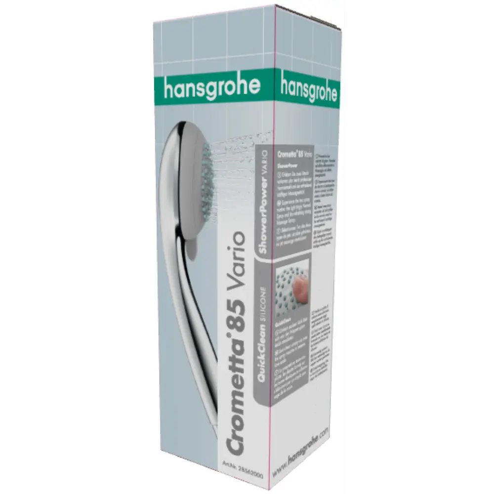 Лейка для душа Hansgrohe Crometta 2 режима цвет хром Crometta Varriojet STLM-2045669 - Вид №5