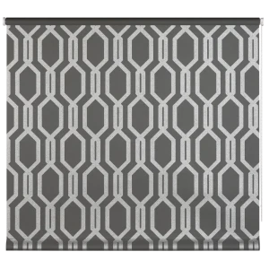 Штора рулонная Imperial 140x175 см серая