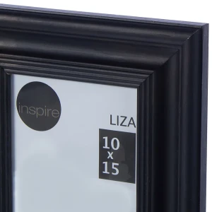 Рамка Inspire Liza 10x15 см цвет чёрный 18464381 STLM-2057186