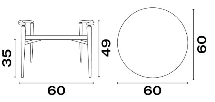 Круглый мраморный журнальный столик Fasem Монтгомери ARCH-00069553 - Вид №9