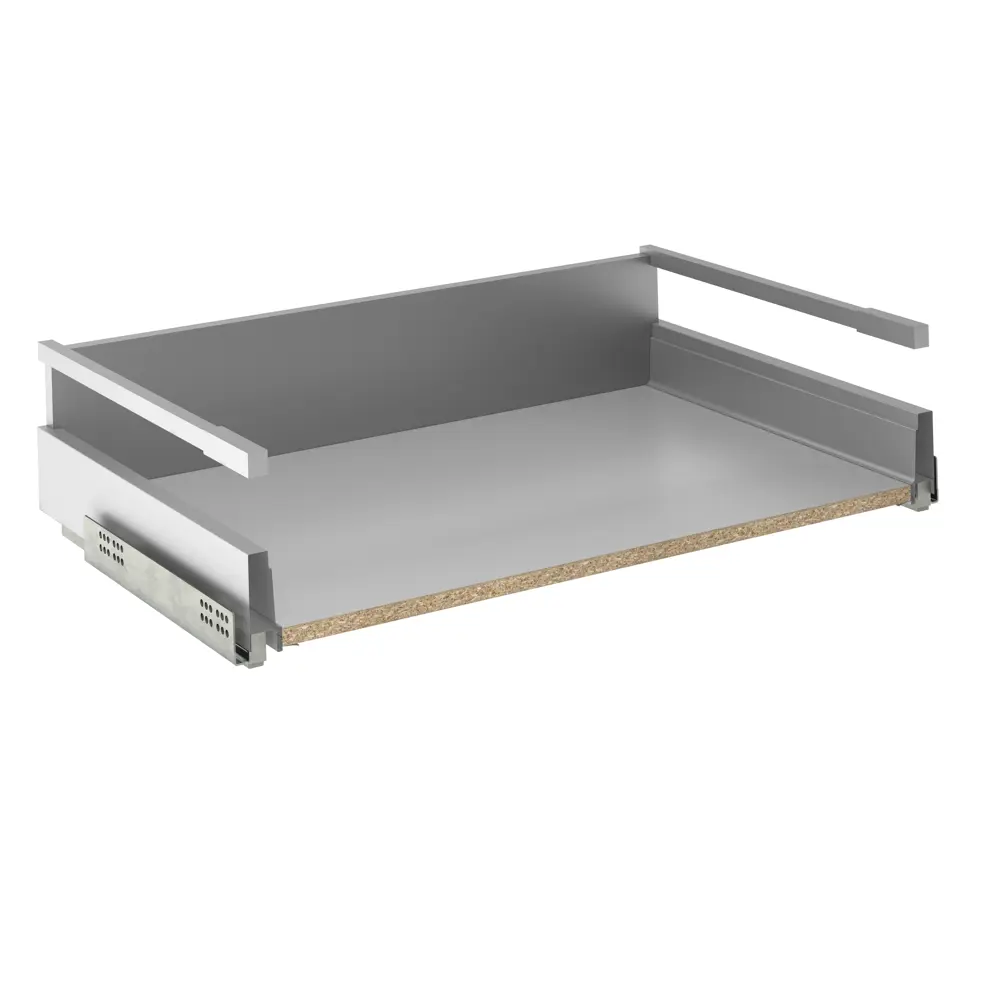 Ящик Delinia ID 76.8x18.4x48.3 см металл цвет серый STLM-2127209 - Вид №3