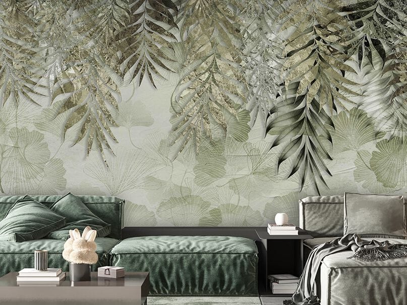 Обои с цветочными мотивами Creativespace Prêt-à-porter ARCH-00021957