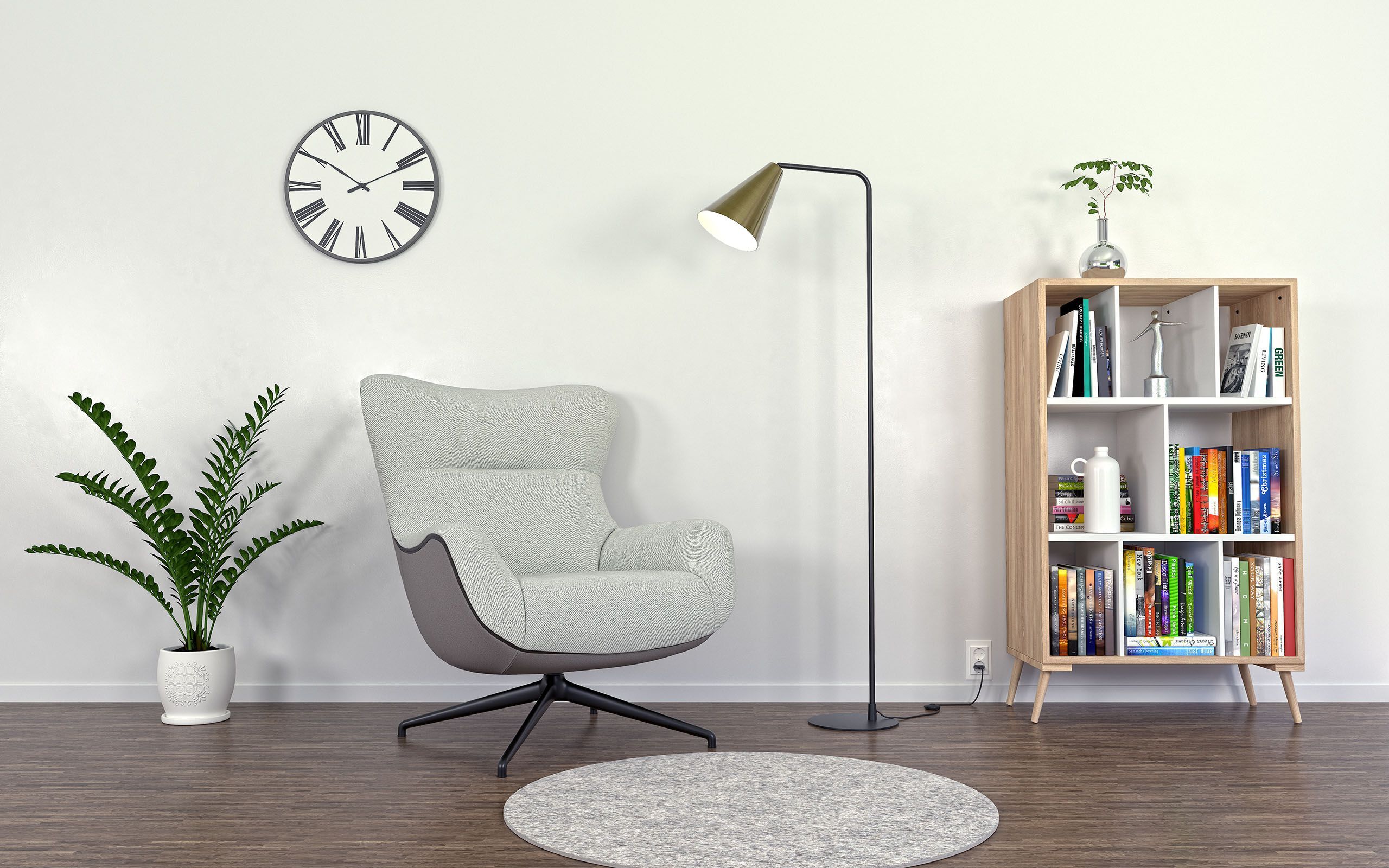 Металлический торшер Valaisin Grönlund Виго ARCH-00141744 - Вид №3