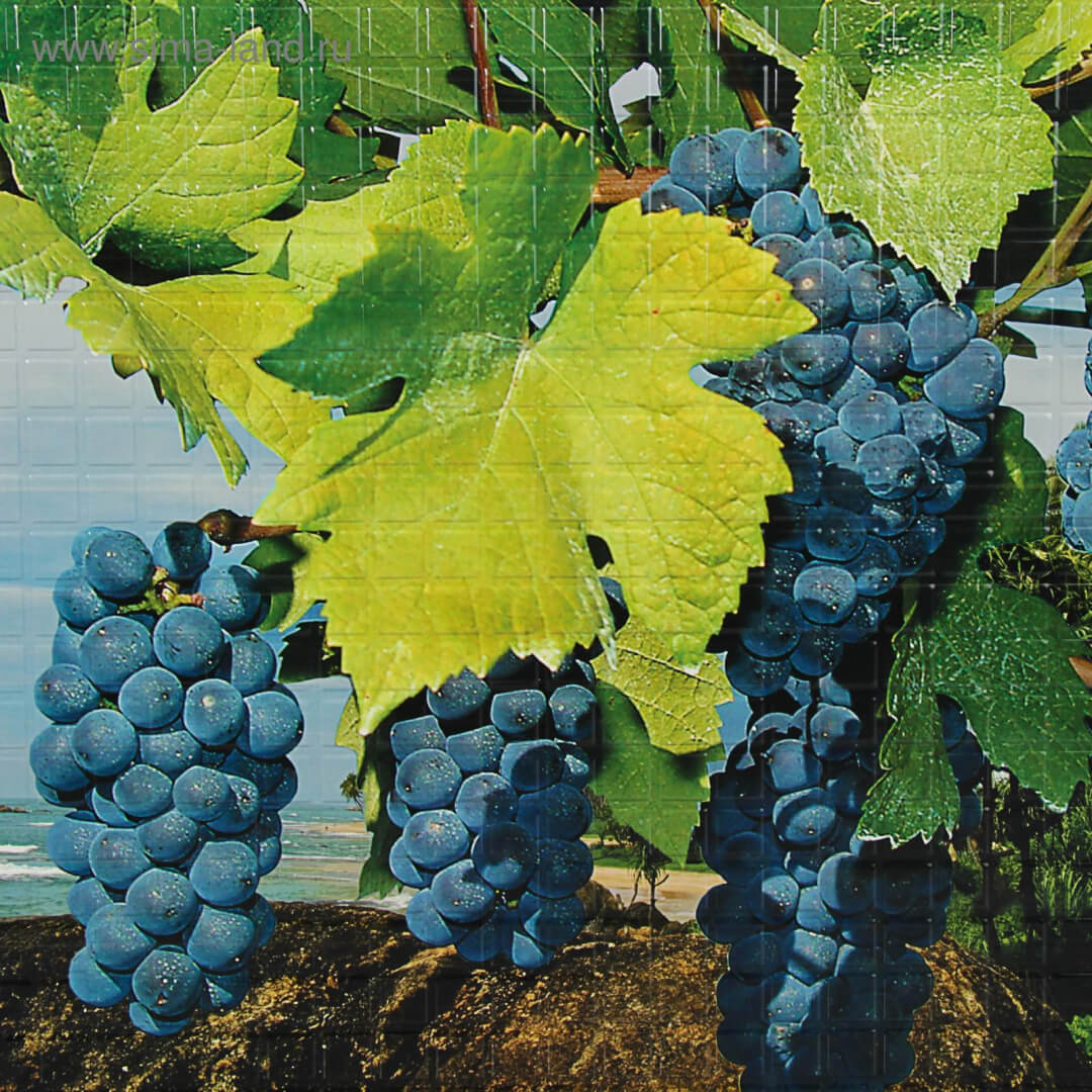 Панель ПВХ Мерло ПАННО - составная 0,6мм (общ. размер 2832*645 ) А STELLA STSR-677