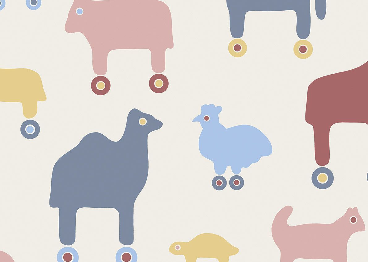 Нетканые обои с рисунком Jannelli&Volpi MARIMEKKO VOL. 7 ARCH-00129868 - Вид №3