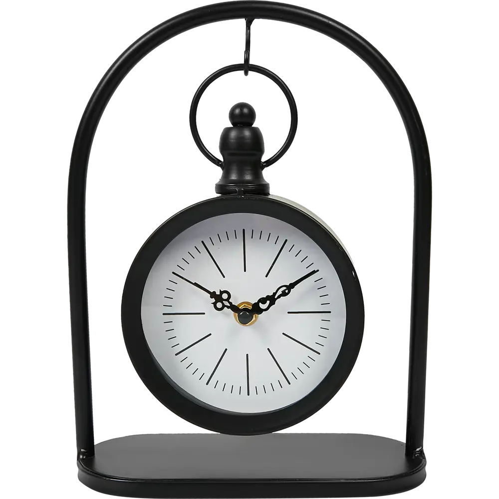 Часы настольные Dream River Маятник на подставке ZS221-0765 круглые МДФ цвет черный бесшумные ø20.3 Осень STLM-2111433 - Вид №1