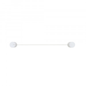EVDT102EVER Life Design Держатель для полотенец настенный - Dot  Непрозрачный белый